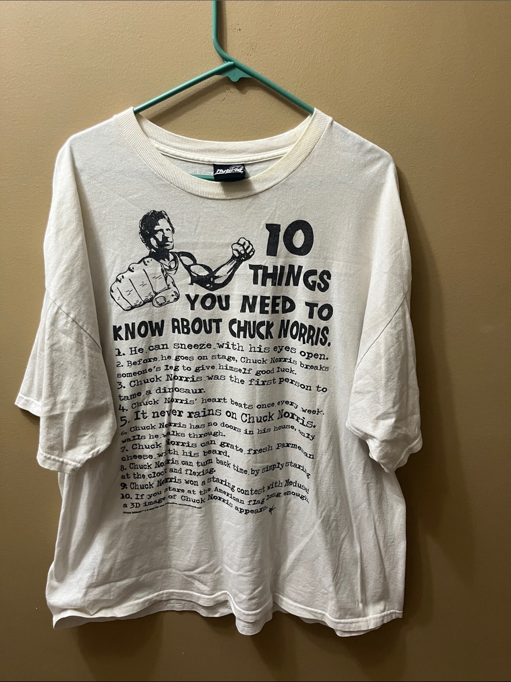 10 Things You Need To Know About Chuck Norris T-Shirt Size 2XL